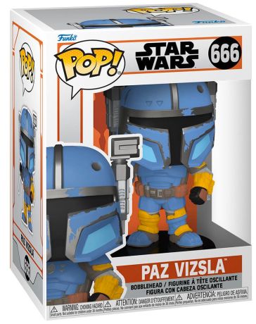 Figurine Funko Pop Star Wars : Le Mandalorien #666 Paz Vizsla