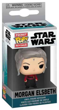 Figurine Funko Pop Star Wars : Ahsoka (Série TV) Morgan Elsbeth - Porte-clés