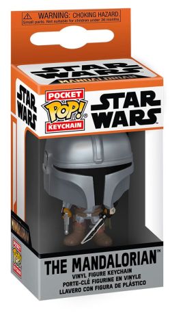 Figurine Funko Pop Star Wars : Le Mandalorien Le Mandalorien - Porte-clés