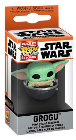 Figurine Funko Pop Star Wars : Le Mandalorien Grogu - Porte-clés