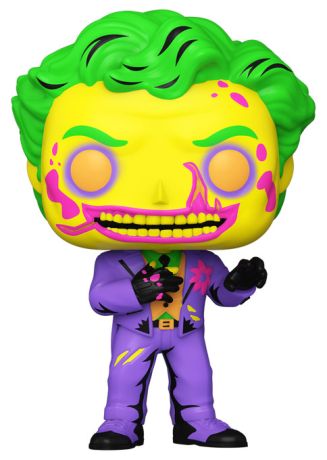 Figurine Funko Pop DCeased  #480 Le Joker (Black LIght) - T-Shirt