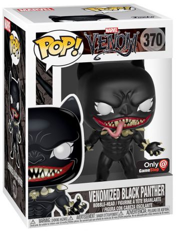 Figurine Funko Pop Venom [Marvel] #370 Black Panther Venomisé