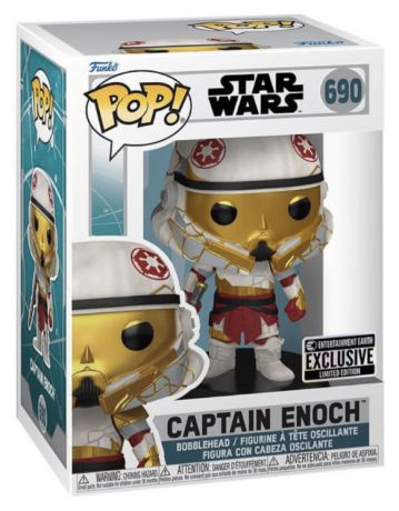 Figurine Funko Pop Star Wars : Ahsoka (Série TV) #690 Capitaine Enoch