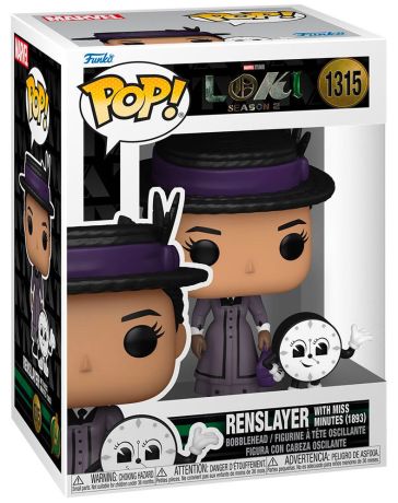 Figurine Funko Pop Loki #1315 Renslayer avec Miss Minutes (1893)