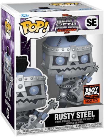 Figurine Funko Pop Fantastik Plastik Rusty Steel (Heavy Metal)