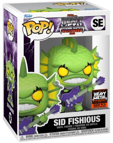 Figurine Funko Pop Fantastik Plastik Sid Fishious (Heavy Metal)