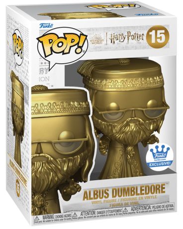 Figurine Funko Pop Harry Potter #15 Albus Dumbledore - Or