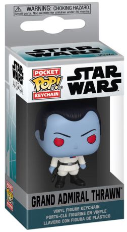 Figurine Funko Pop Star Wars : Ahsoka (Série TV) Grand Admiral Thrawn - Porte-clés