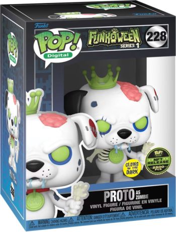 Figurine Funko Pop Freddy Funko #228 Proto en Zombie - Digital Pop