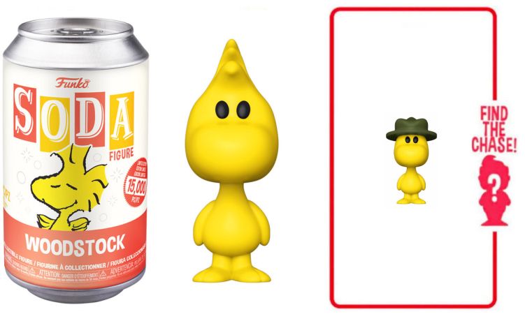Figurine Funko Soda Snoopy Woodstock (Canette Rouge)