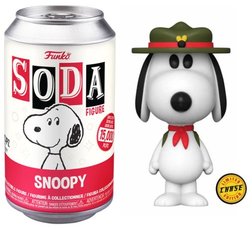 Figurine Funko Soda Snoopy Snoopy (Canette Rouge) [Chase]