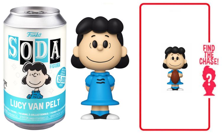 Figurine Funko Soda Snoopy Lucy Van Pelt (Canette Bleue)