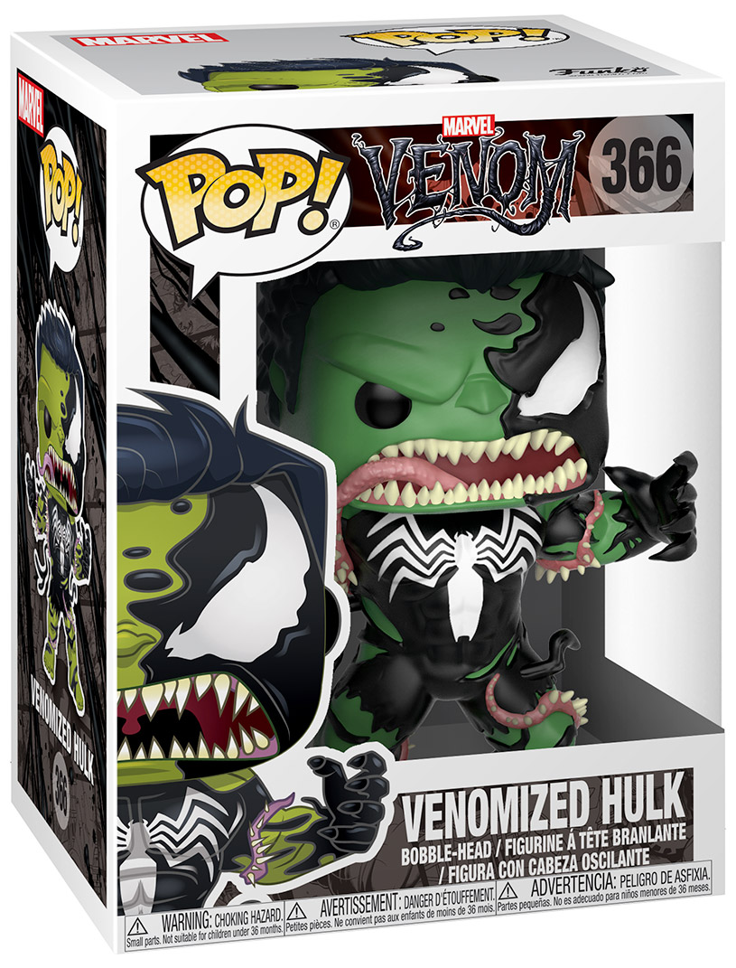 Figurine Pop Venom [Marvel] #366 pas cher : Hulk Venomisé