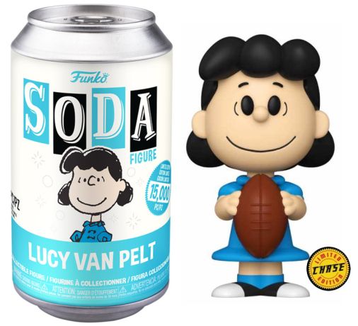 Figurine Funko Soda Snoopy Lucy Van Pelt (Canette Bleue) [Chase]