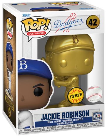 Figurine Funko Pop Légendes Sportives  #42 Jackie Robinson [Chase]