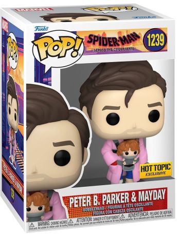 Figurine Funko Pop Spider-Man : Across the Spider-Verse [Marvel] #1239 Peter B. Parker & Mayday