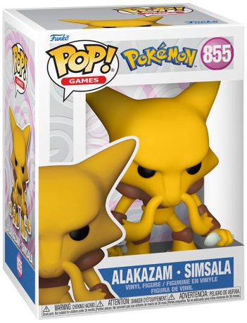 Figurine Funko Pop Pokémon #855 Alakazam - Simsala (EMEA)