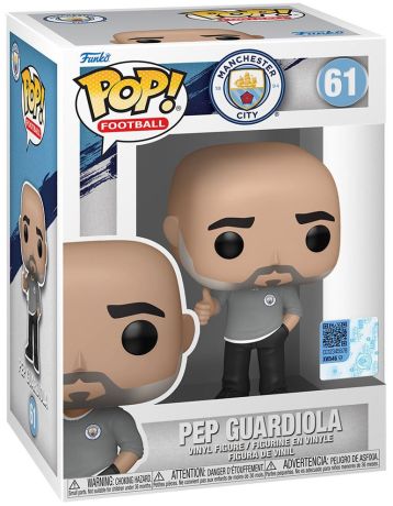 Figurine Pop FIFA / Football #61 pas cher : Pep Guardiola (Manchester City)