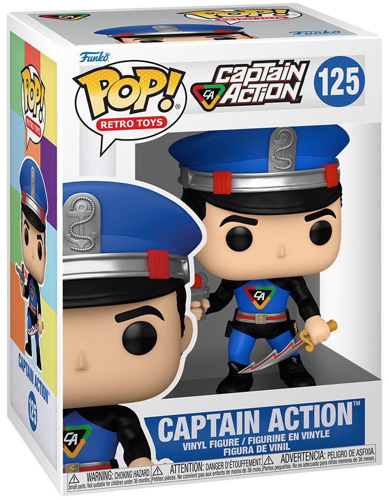 Pop Action Figurine Pop Hasbro #125 pas cher : Captain Action