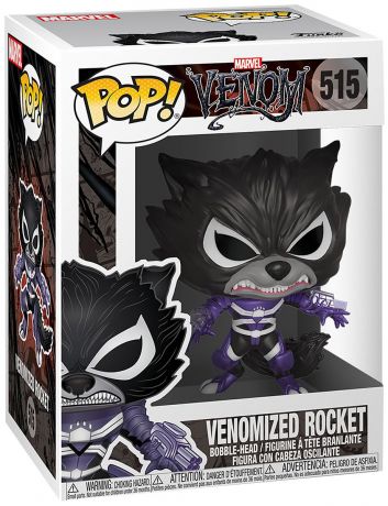 Figurine Funko Pop Venom [Marvel] #515 Rocket Raccoon Venomisé