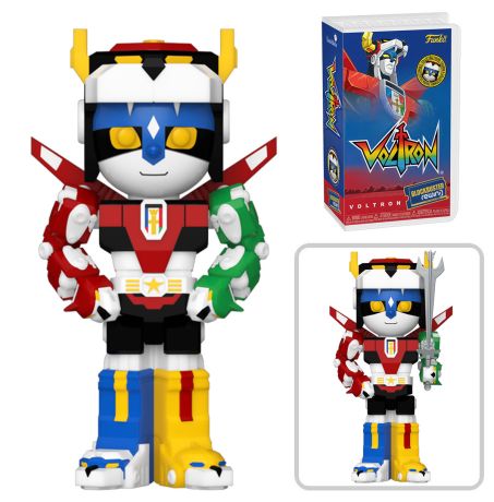 Figurine Funko Blockbuster Rewind Voltron, le Défenseur Légendaire Voltron