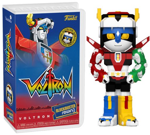 Figurine Funko Blockbuster Rewind Voltron, le Défenseur Légendaire Voltron