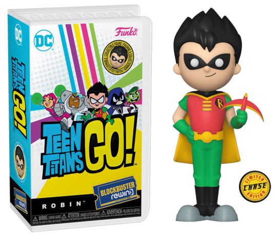 Figurine Funko Blockbuster Rewind Teen Titans Go! Robin [Chase]
