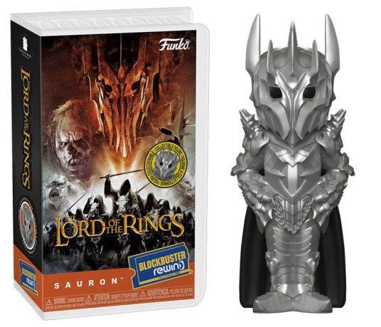 Figurine Funko Blockbuster Rewind Le Seigneur des Anneaux Sauron