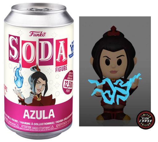 Figurine Funko Soda Avatar: le dernier maître de l'air Azula (Canette Rose) [Chase]