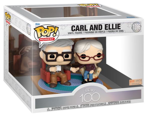 Figurine Funko Pop 100 ans de Disney #1396 Carl et Ellie - Moment