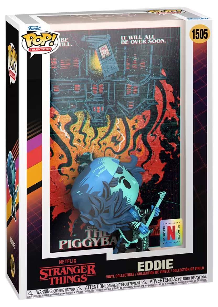 Figurine Pop Stranger Things #1505 pas cher : Eddie - Comic Cover
