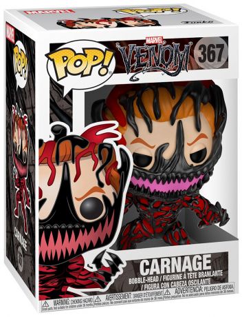 Figurine Funko Pop Venom [Marvel] #367 Carnage - Cletus Kasady