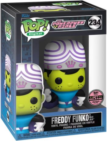 Figurine Funko Pop Les Supers Nanas #234 Freddy Funko en Mojo Jojo - Digital Pop