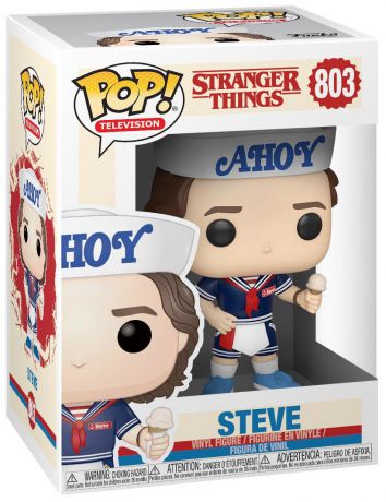 Figurine Funko Pop Stranger Things #803 Steve avec glace