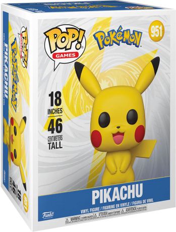 Figurine Funko Pop Pokémon #951 Pikachu (EMEA) - 46 cm