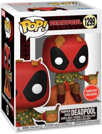 Figurine Funko Pop Deadpool [Marvel] #1299 Deadpool Citrouille