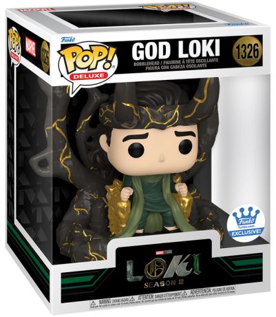 Figurine Funko Pop Loki #1326 Dieu Loki