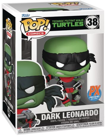 Figurine Funko Pop Tortues Ninja #38 Dark Leonardo