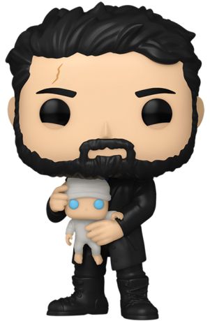 Figurine Funko Pop The Boys #1504 Billy Butcher avec Bébé Laser- Glow in the Dark