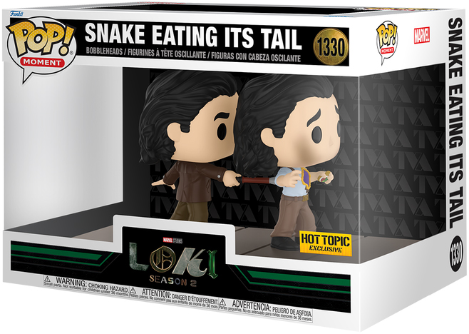 Figurine Pop Loki #1330 pas cher : Le Serpent Mange sa Queue - Moment