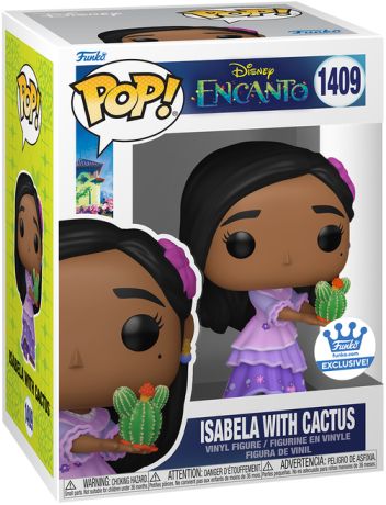 Figurine Funko Pop Encanto : La Fantastique Famille Madrigal #1409 Isabela avec Cactus