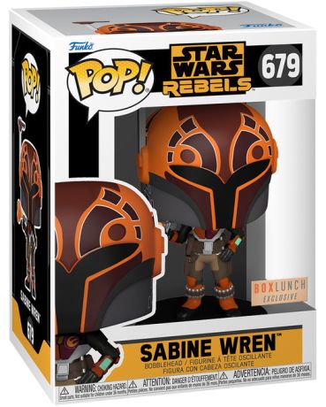 Figurine Funko Pop Star Wars Rebels #679 Sabine Wren