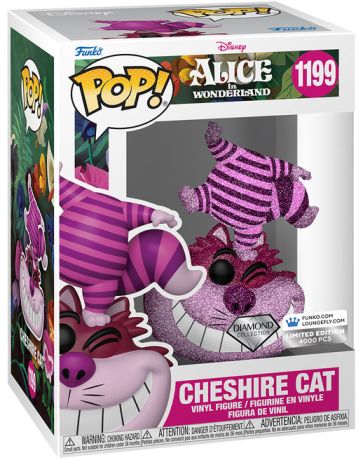 Figurine Funko Pop Alice au Pays des Merveilles [Disney] #1199 Chat du Cheshire - Diamant