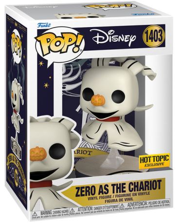 Figurine Funko Pop L'étrange Noël de M. Jack [Disney] #1403 Zero le Chariot