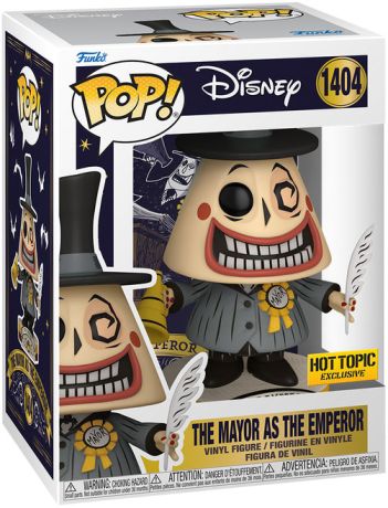 Figurine Funko Pop L'étrange Noël de M. Jack [Disney] #1404 Le Maire l'Empereur