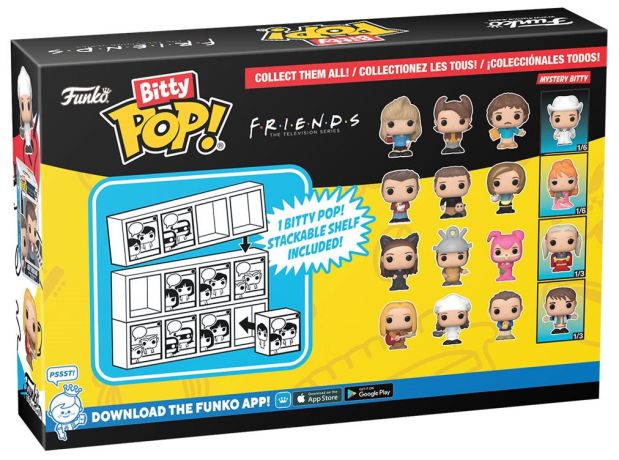 Figurine Funko Pop Friends Bitty Pop (série 1)