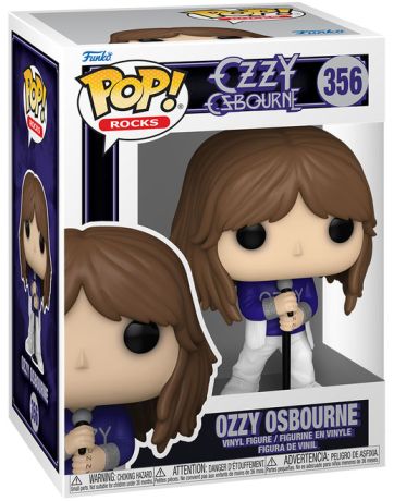 Figurine Funko Pop Ozzy Osbourne #356 Ozzy Osbourne en tenue à franges blanches