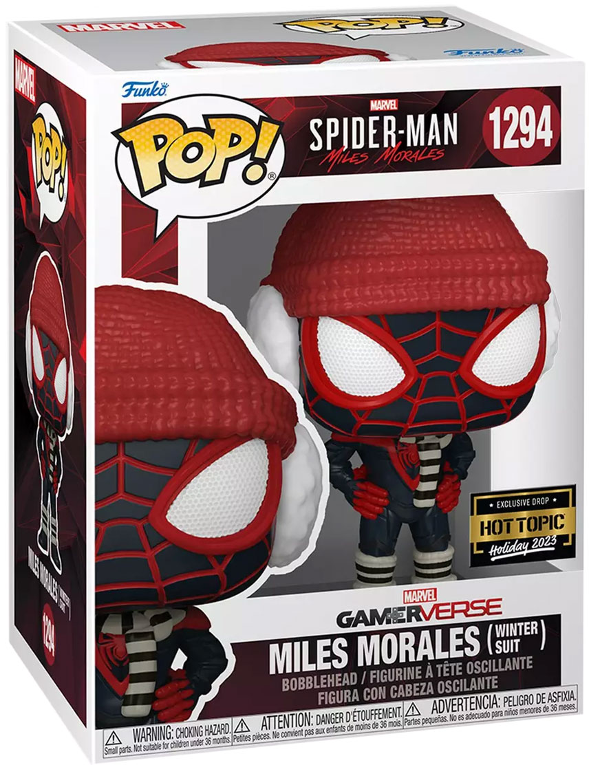 Figurine Pop Marvel's Spider-Man: Miles Morales #1294 pas cher