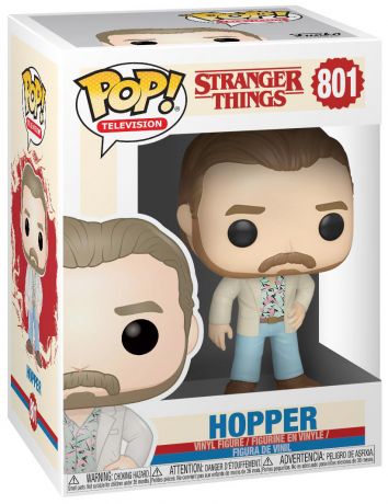 Figurine Funko Pop Stranger Things #801 Hopper - Romantique