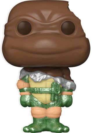 Figurine Funko Pop Tortues Ninja #1417 Michelangelo (Chocolat)